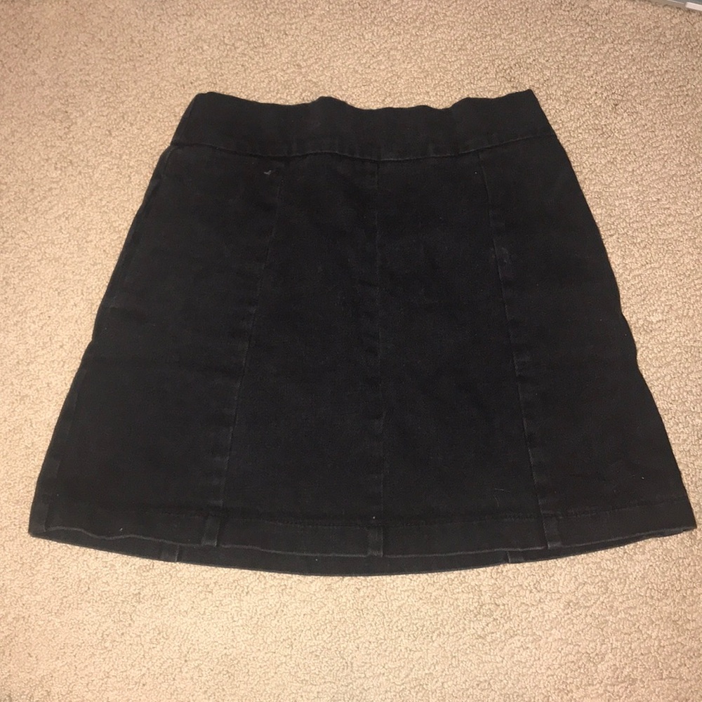 Topshop jean skirt